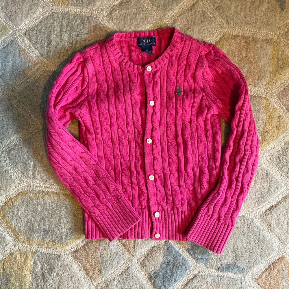 Polo Ralph Lauren - Knit cardigan- Sz 6x